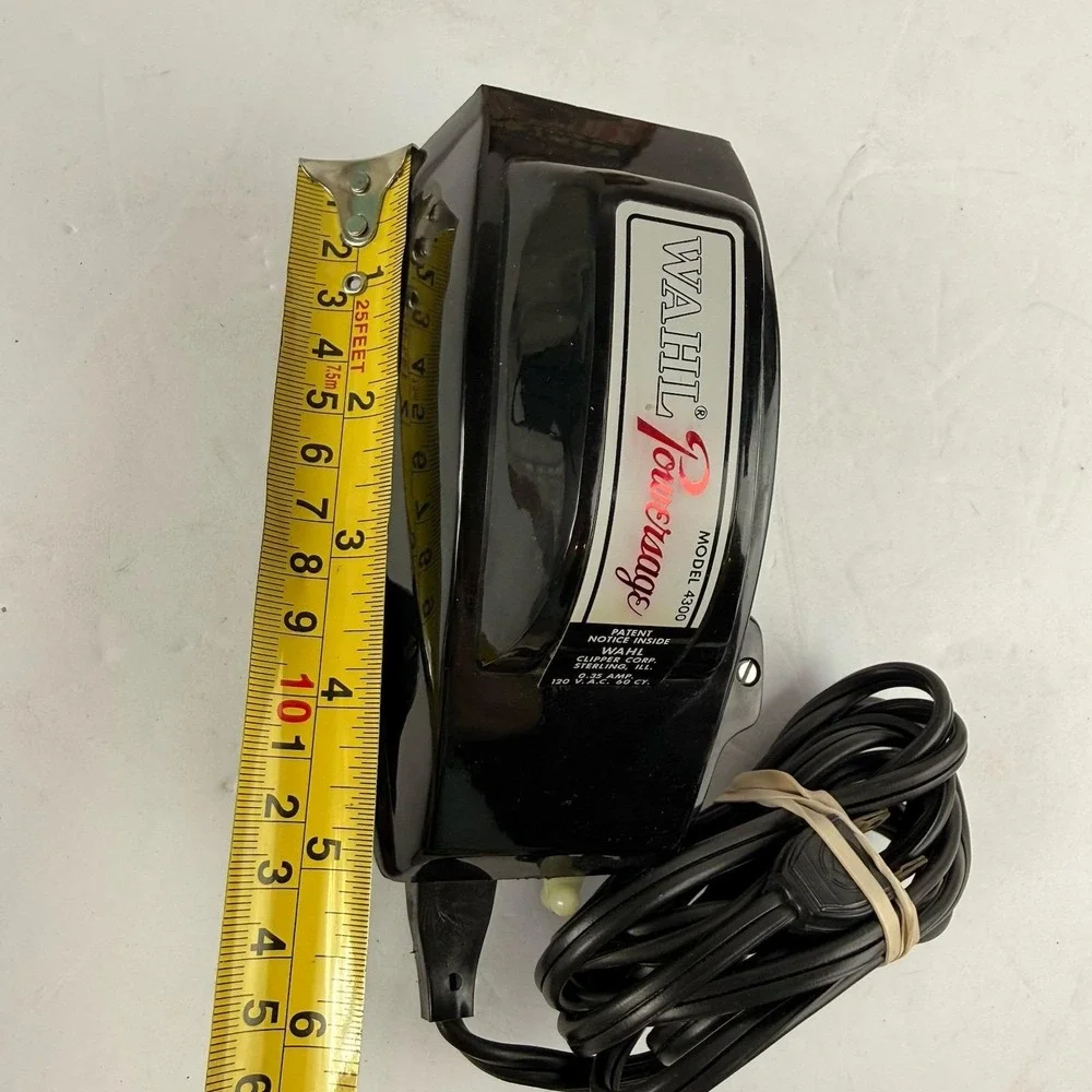 Vintage Wahl Powersage Vibrator Model 4300 Handheld Massager with Original Box